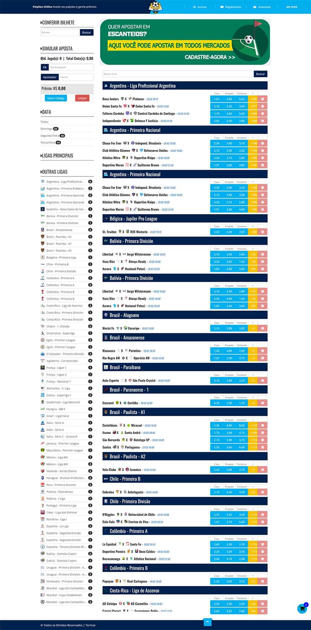 mercado de apostas esportivas no brasil